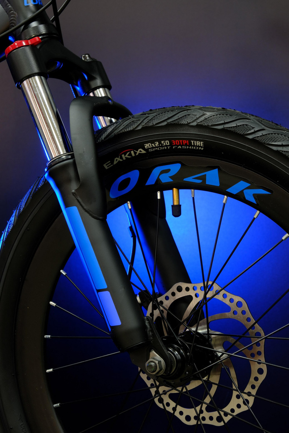 Lorak Race 20 Матовый Чёрный/Синий