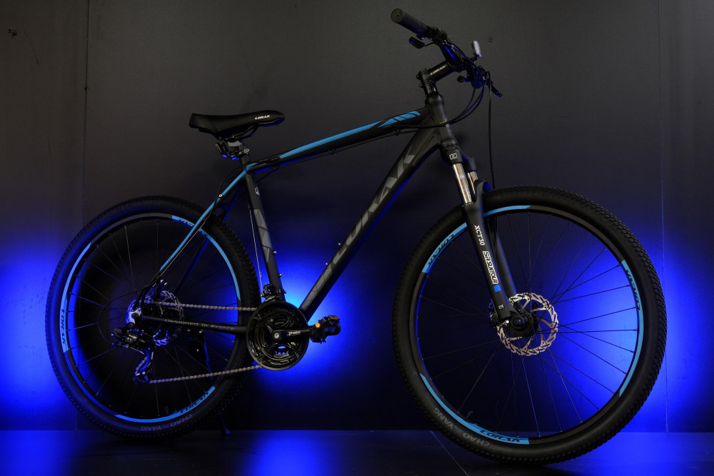 Lorak 1.0 Матовый Чёрный/Синий рама 19 (на рост 171-182) (27.5)