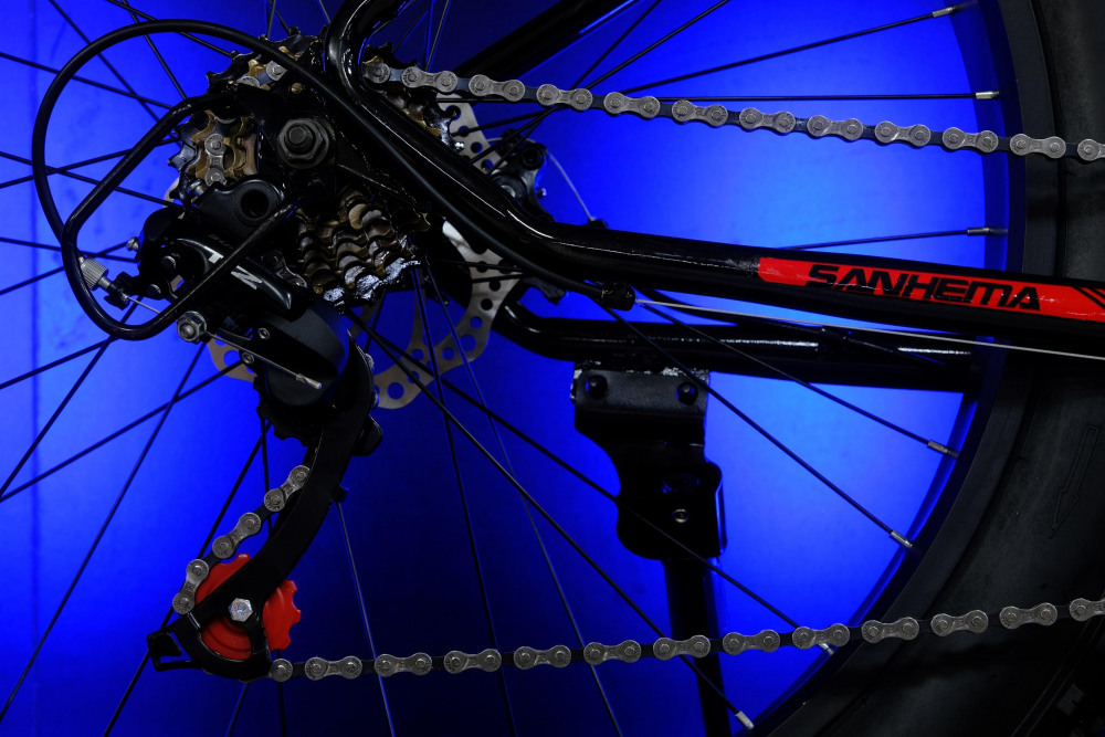 SANHEMA FAT 26 Чёрный/Красный